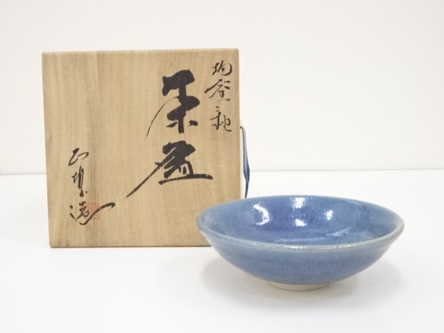 JAPANESE TEA CEREMONY / CHAWAN(TEA BOWL) / JUN GLAZE